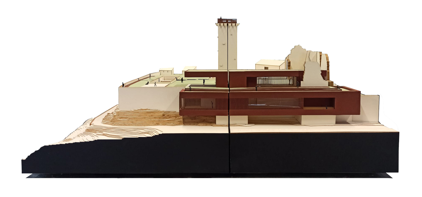 Photo maquette du musée