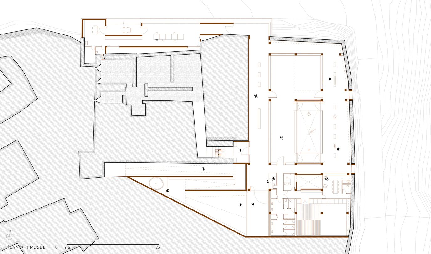 Plan musée R-1