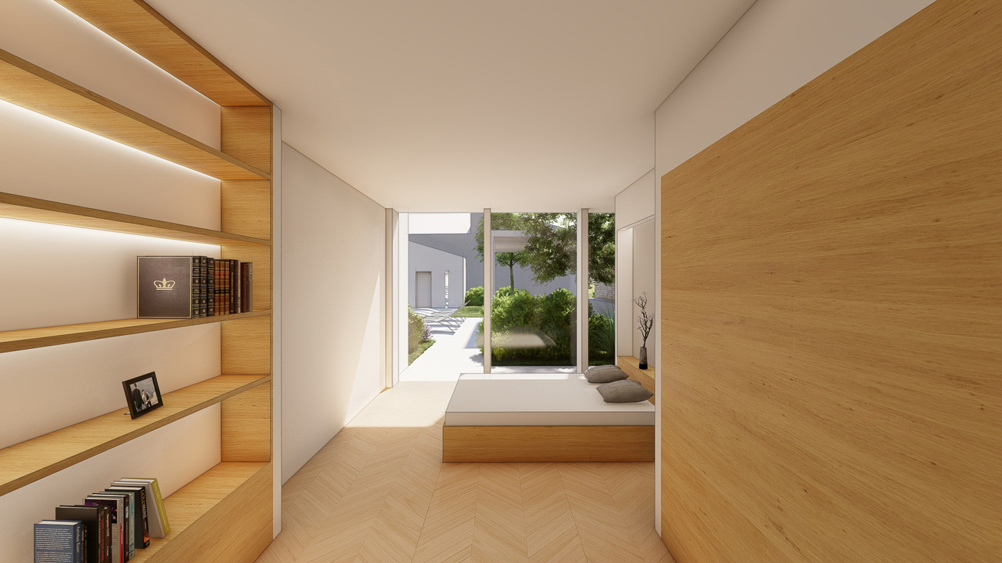 Perspective chambre parentale