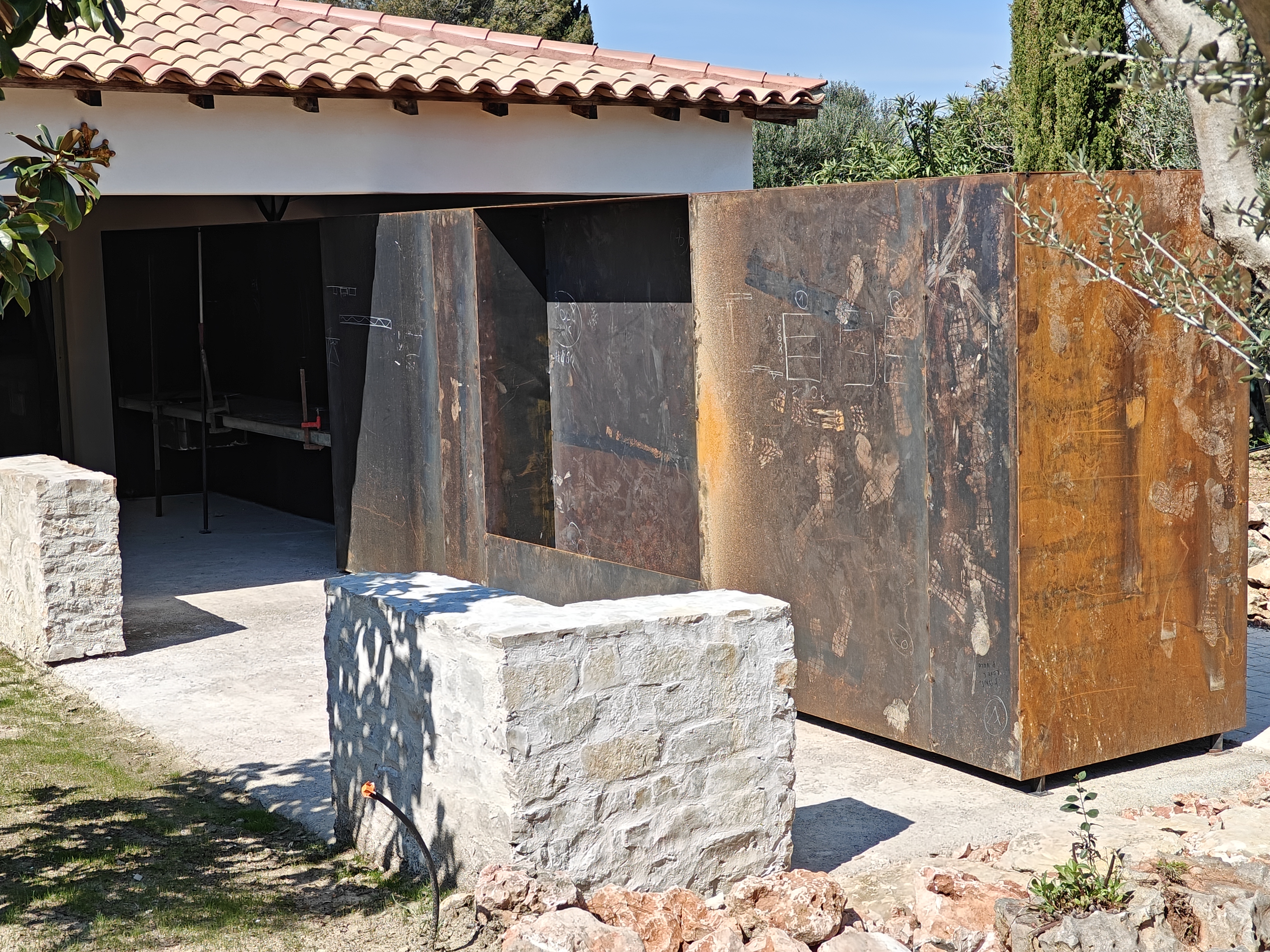 Photo projet Meuble Acier Corten