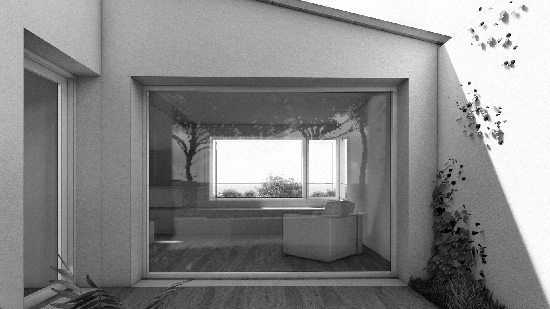 Perspective patio